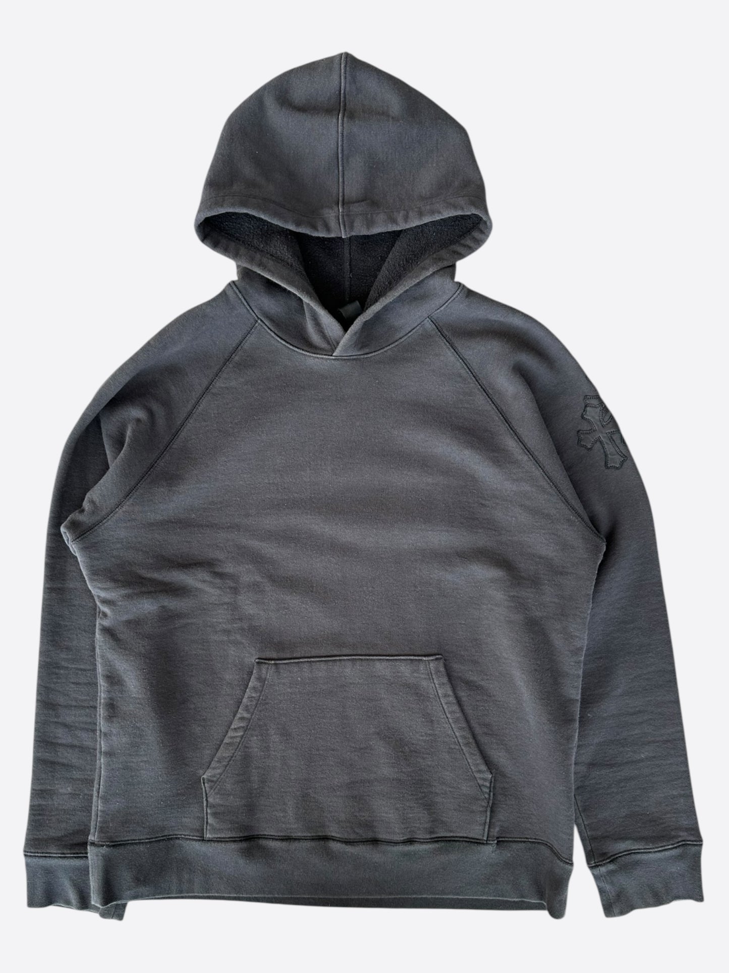 Chrome Hearts Black Triple Cross Patch Paper Jam Hoodie