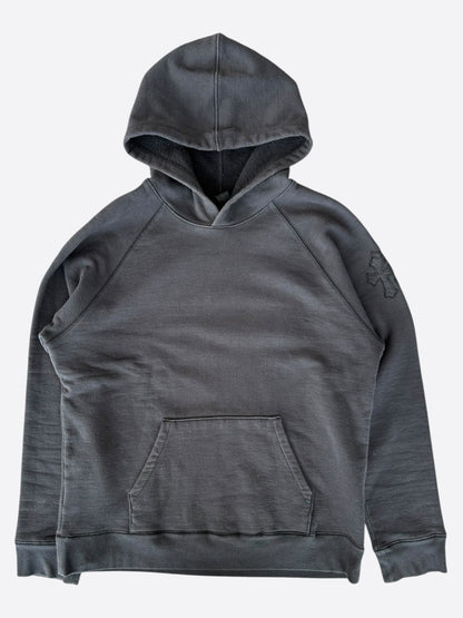 Chrome Hearts Black Triple Cross Patch Paper Jam Hoodie