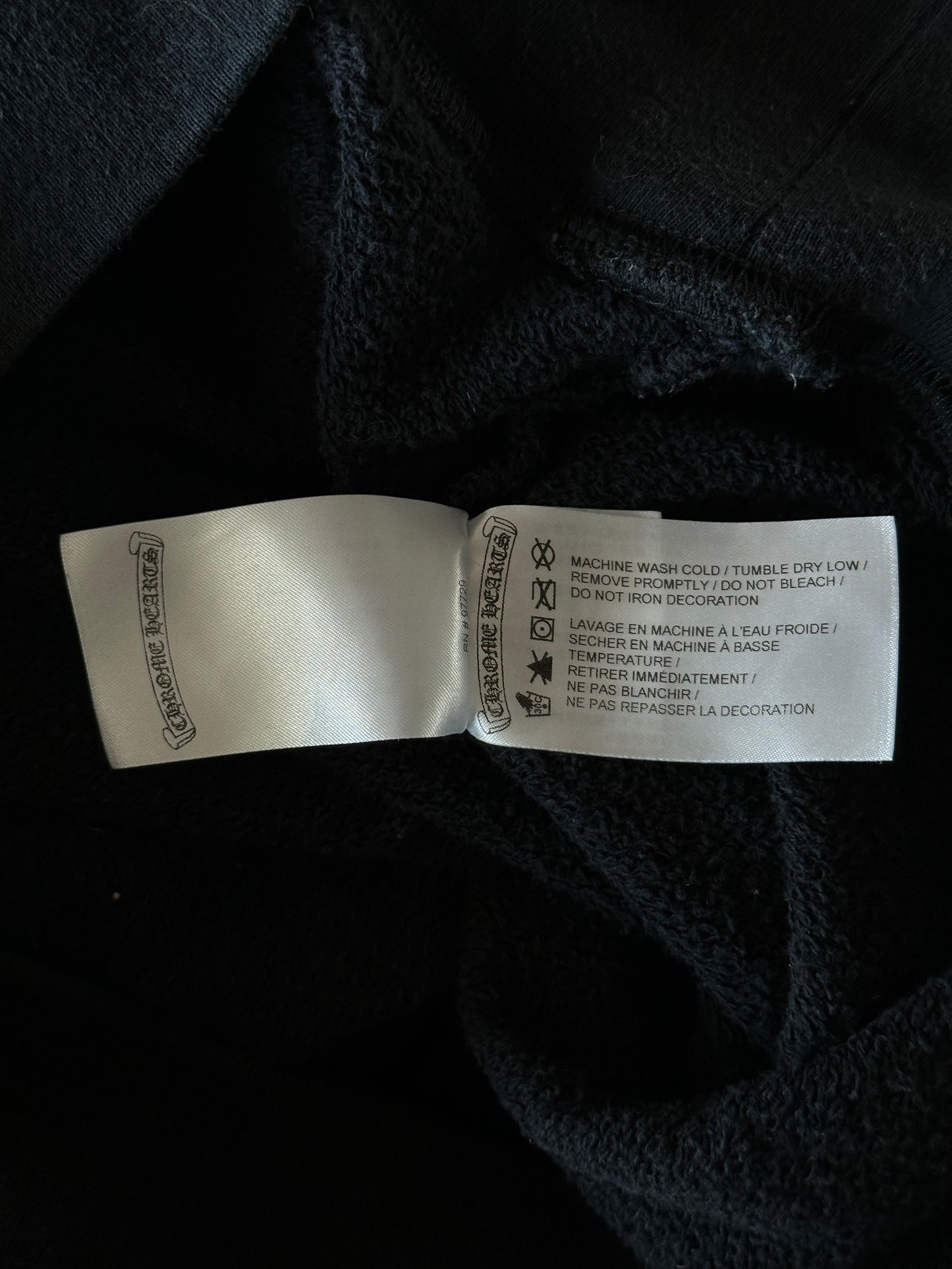 Chrome Hearts Matty Boy Black Chomper Hoodie