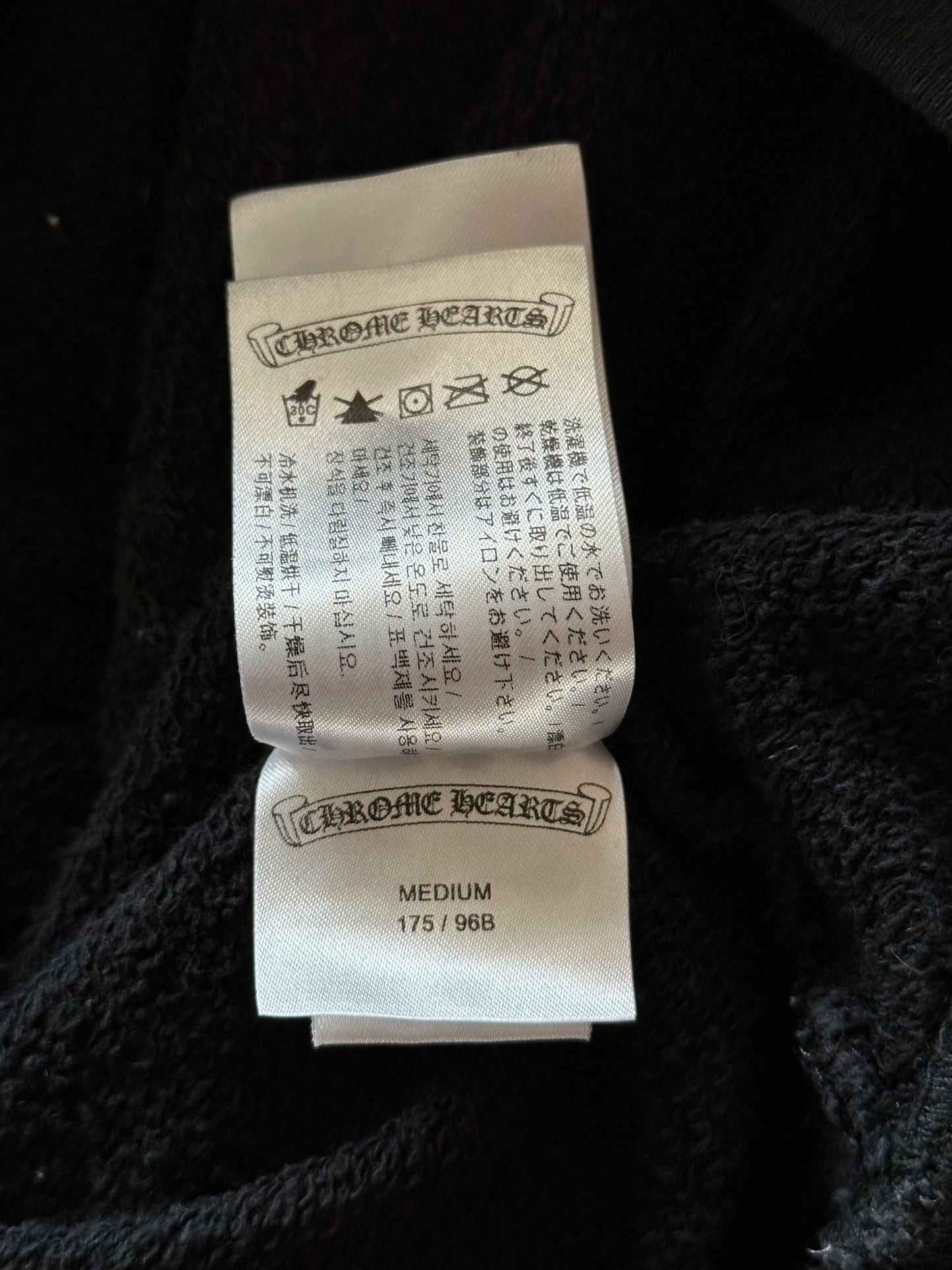 Chrome Hearts Matty Boy Black Chomper Hoodie