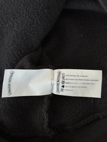 Chrome Hearts Black Triple Cross Patch Paper Jam Hoodie
