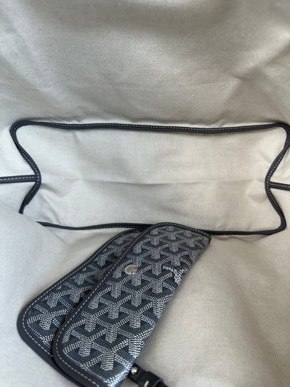 Goyard Grey St. Louis Tote Bag