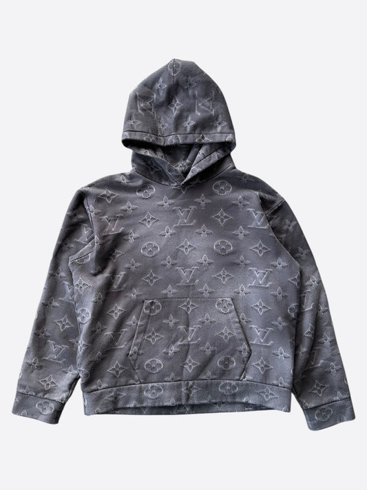 Louis Vuitton Grey 2054 Monogram Hoodie