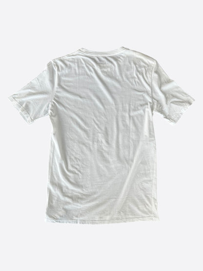 Chrome Hearts White Leather Patch T-Shirt