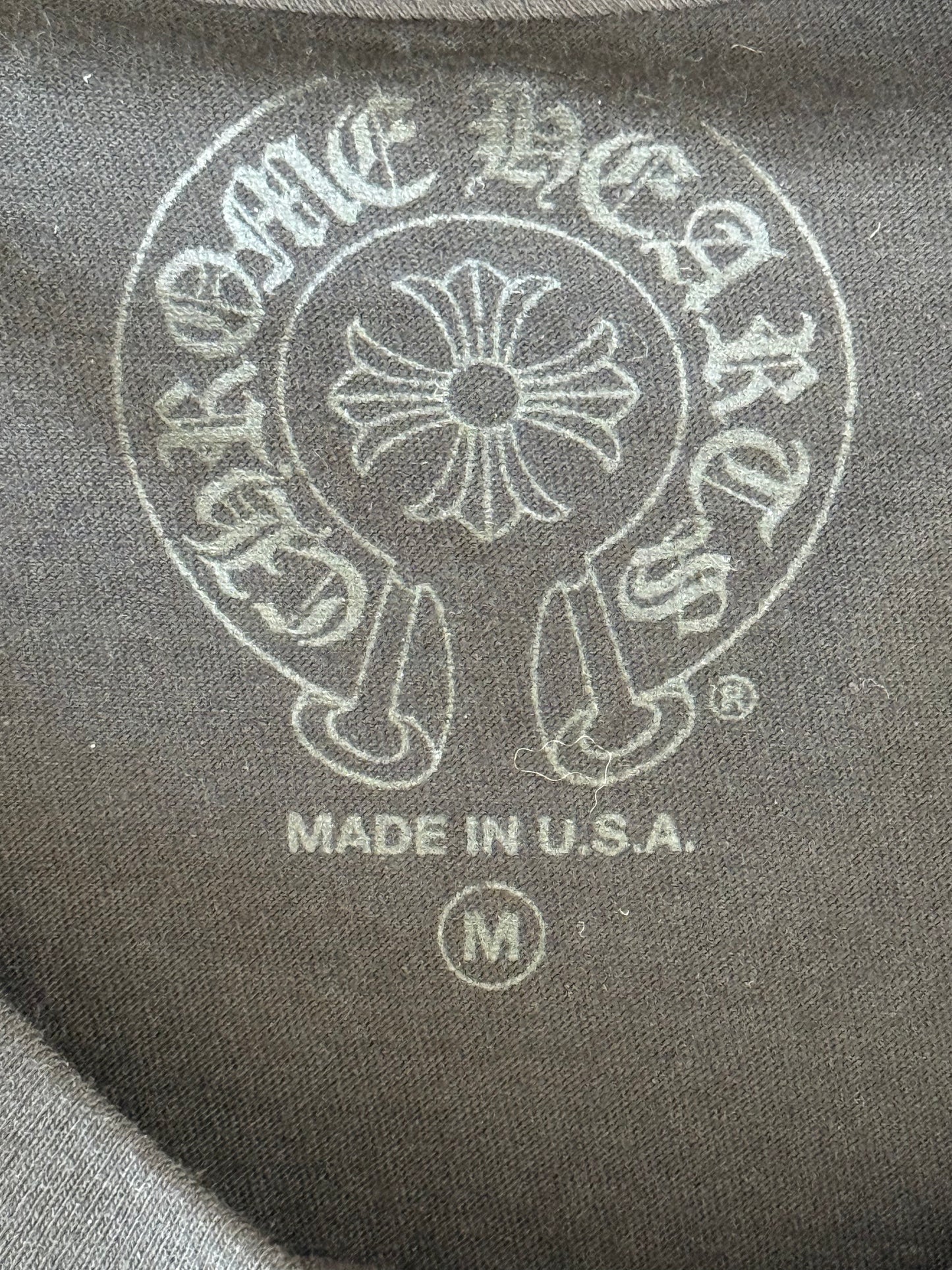 Chrome Hearts Black Miami Exclusive Cross Logo Longsleeve T-Shirt