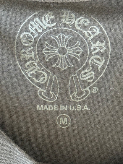 Chrome Hearts Black Miami Exclusive Cross Logo Longsleeve T-Shirt