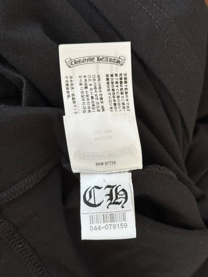 Chrome Hearts Black Miami Exclusive Cross Logo Longsleeve T-Shirt