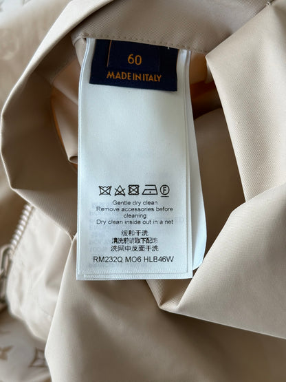 Louis Vuitton Beige Monogram Reversible Windbreaker