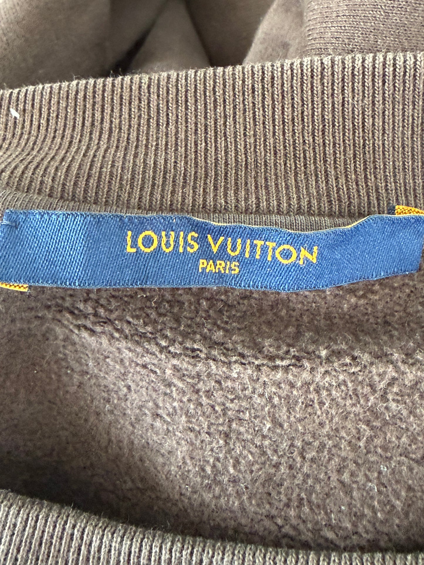 Louis Vuitton Brown Tuffetage Logo Sweater