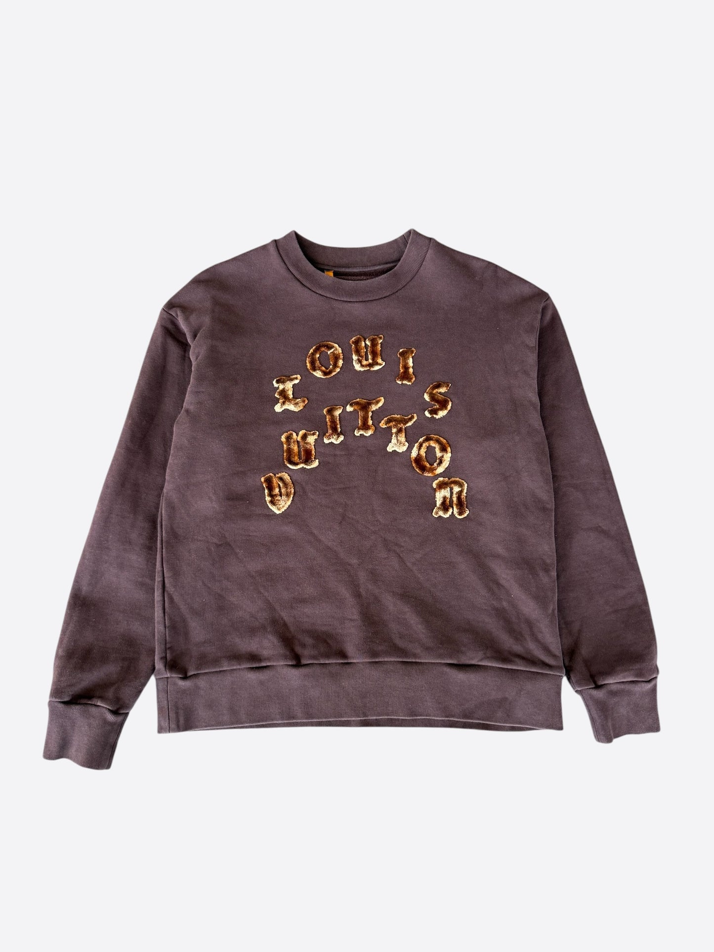 Louis Vuitton Brown Tuffetage Logo Sweater