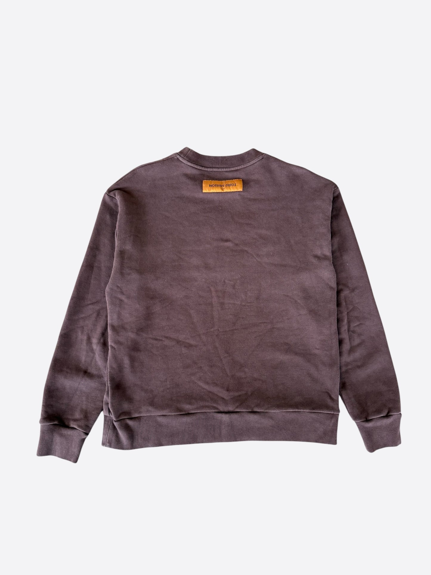 Louis Vuitton Brown Tuffetage Logo Sweater