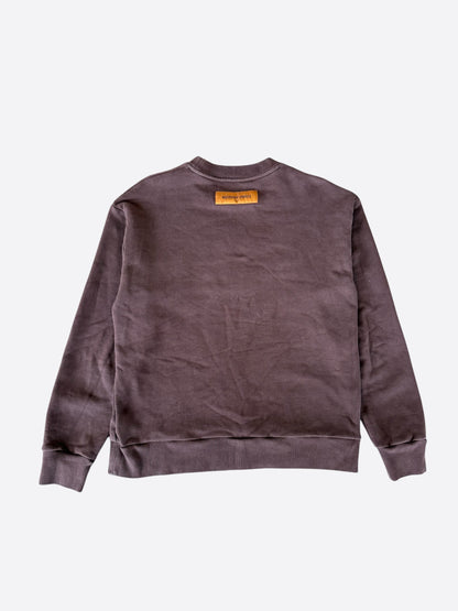 Louis Vuitton Brown Tuffetage Logo Sweater