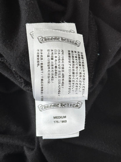 Chrome Hearts Black & Pink Horseshoe Logo T-Shirt