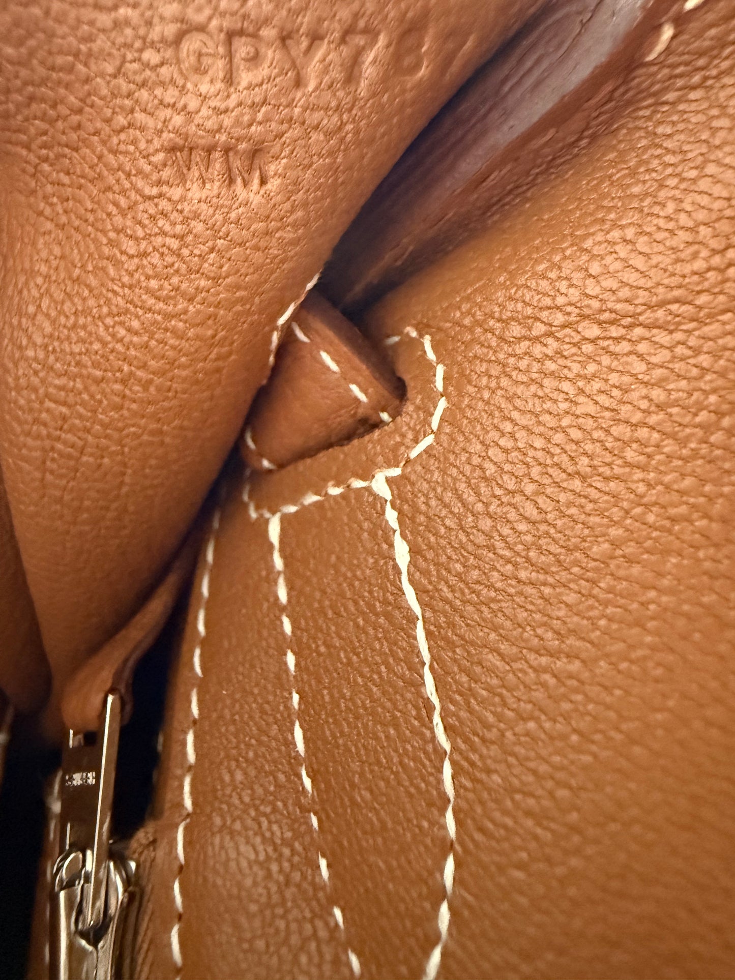 Hermes Gold Togo & Palladium Hardware Birkin 30