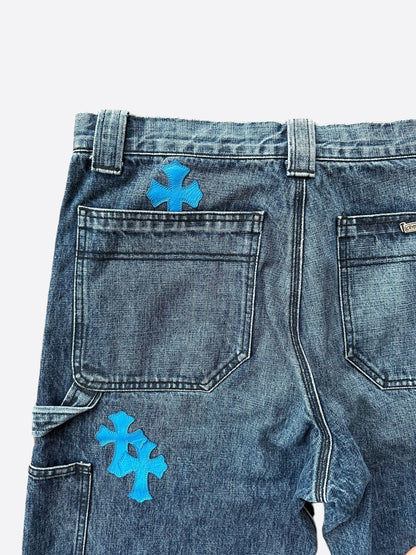 Chrome Hearts Blue Cross Patch 1/1 Carpenter Jeans