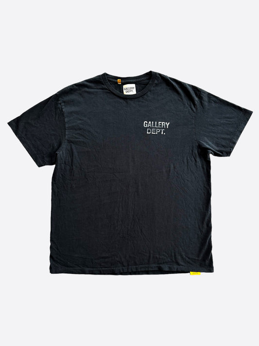 Gallery Dept Black & White Souvenir Logo T-Shirt