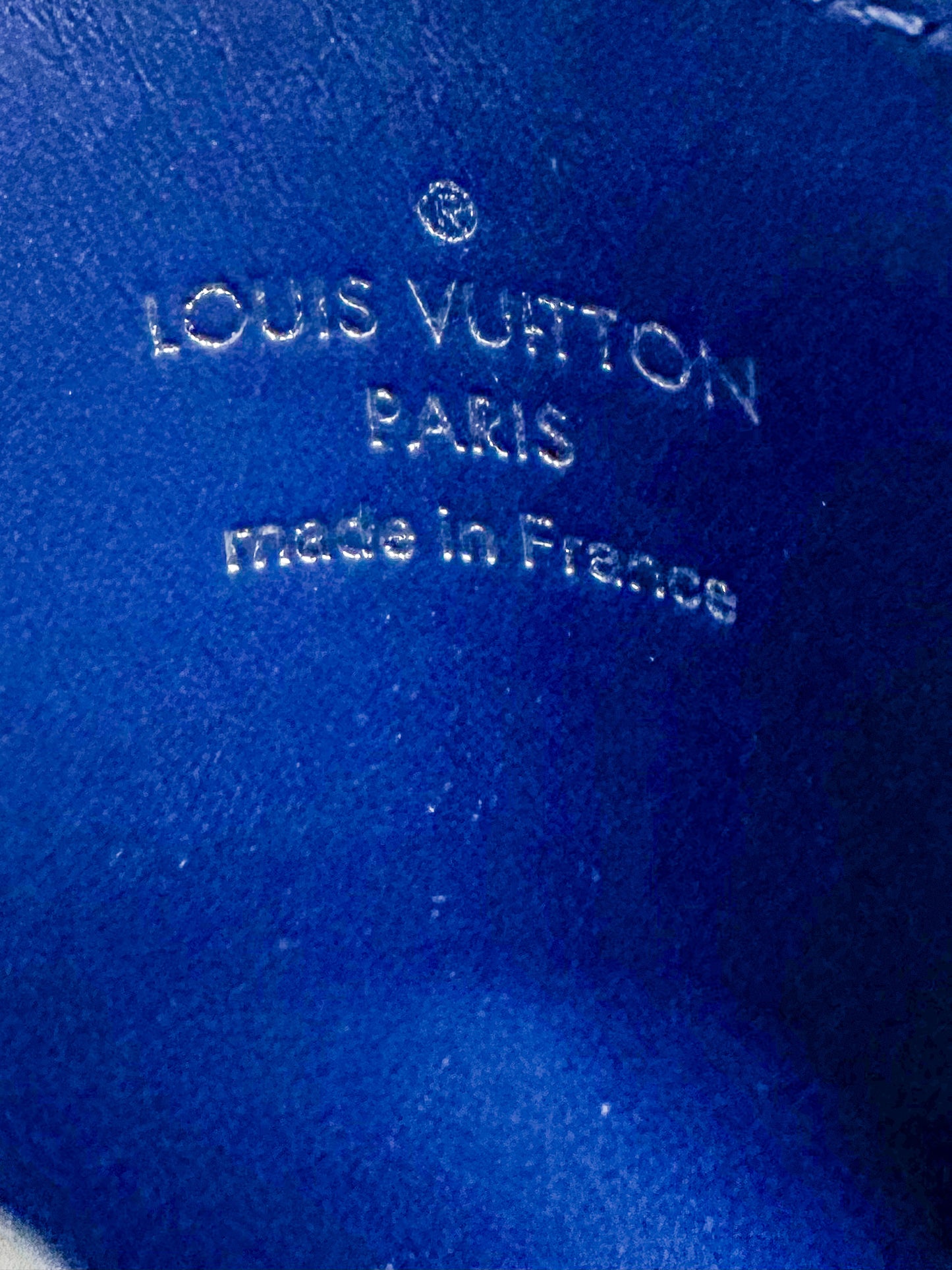 Louis Vuitton Blue & White Everyday Logo Cardholder