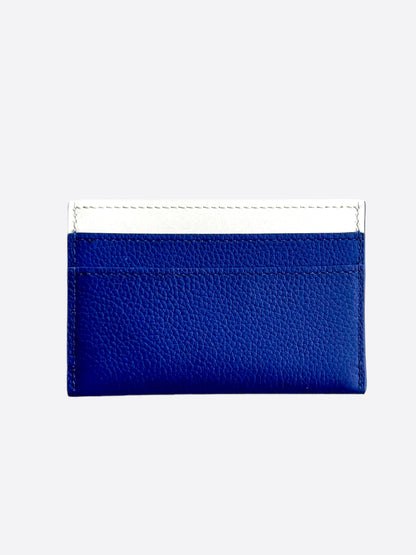 Louis Vuitton Blue & White Everyday Logo Cardholder