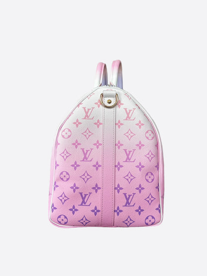 Louis Vuitton Pink Pastel Monogram Keepall 45