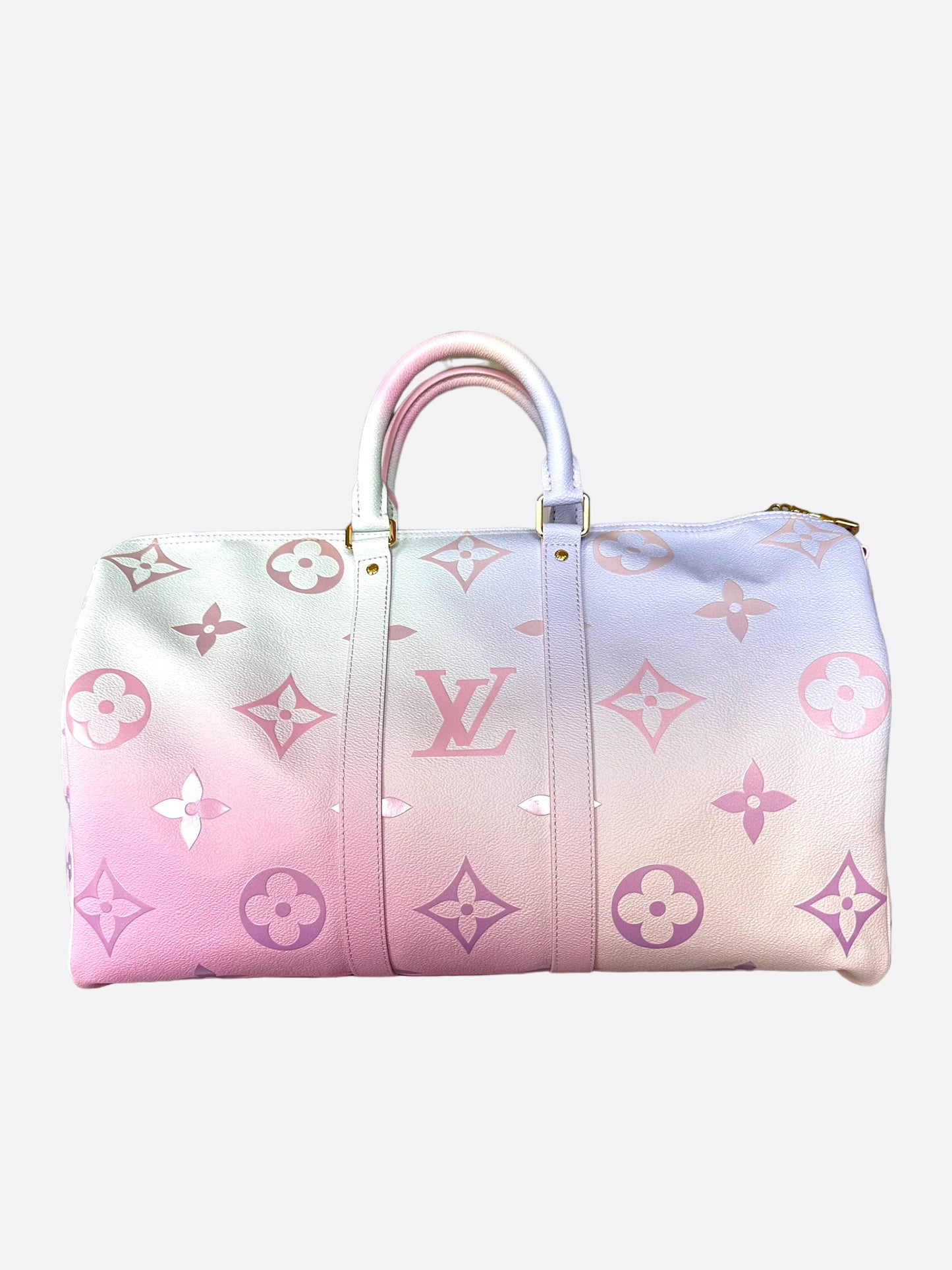 Louis Vuitton Pink Pastel Monogram Keepall 45