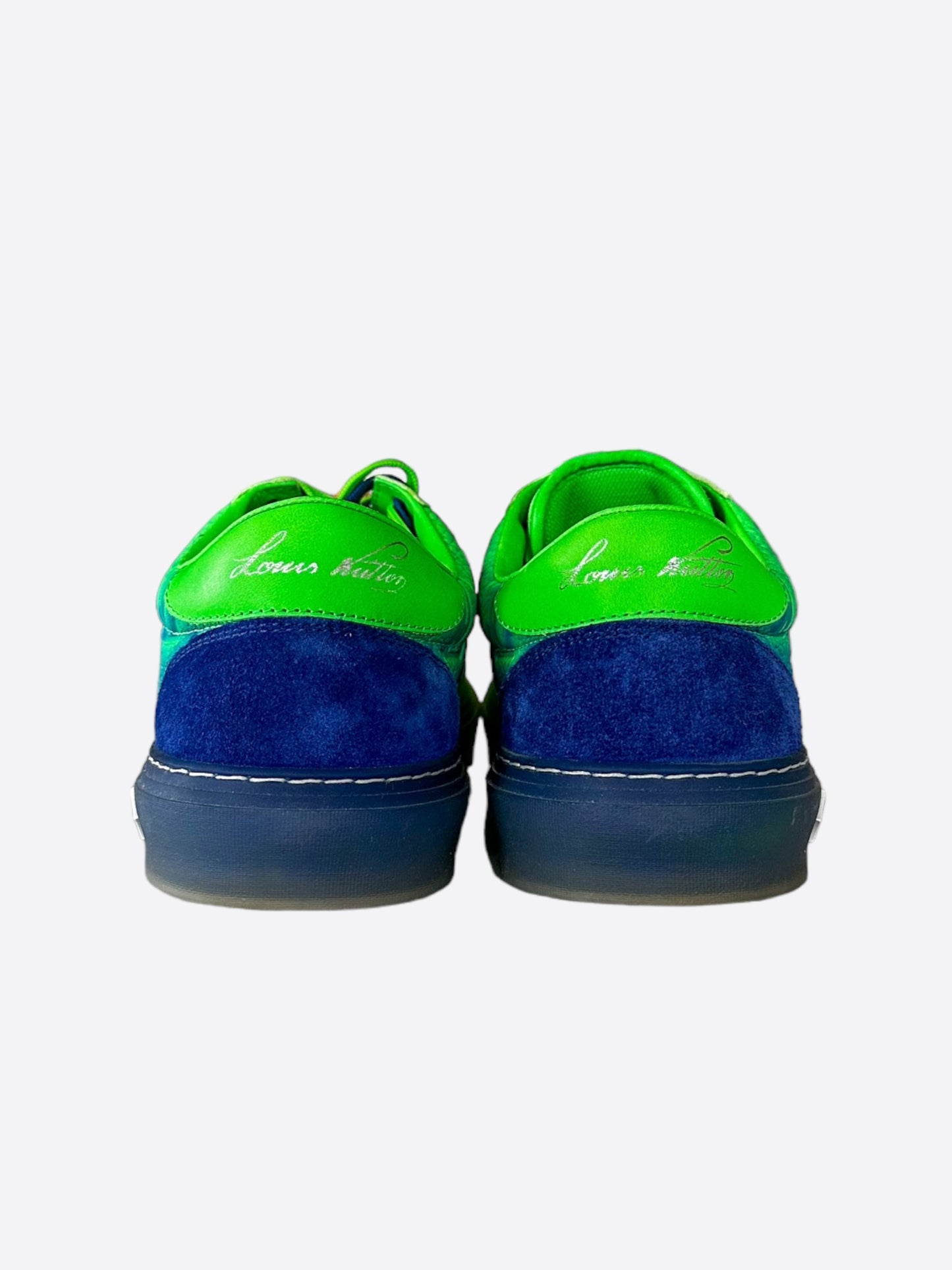 Louis Vuitton Green Illusion Monogram Ollie Sneakers