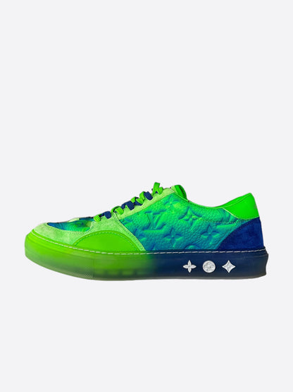 Louis Vuitton Green Illusion Monogram Ollie Sneakers