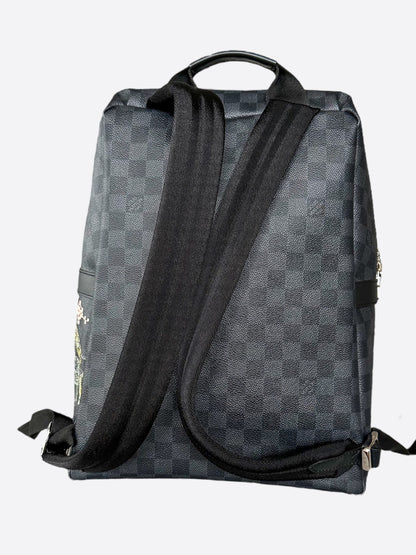 china louis vuitton backpack Louis Vuitton Damier Graphite Stamps Discovery Backpack – Savonches