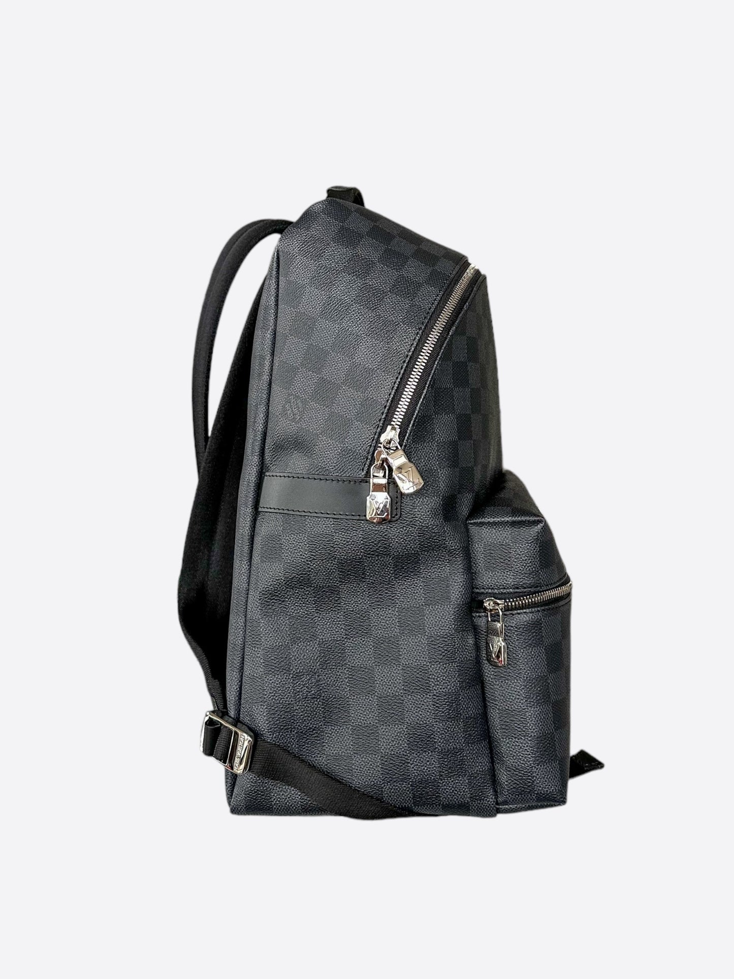 black and grey louis vuitton supr backpack Louis Vuitton Damier Graphite Stamps Discovery Backpack – Savonches