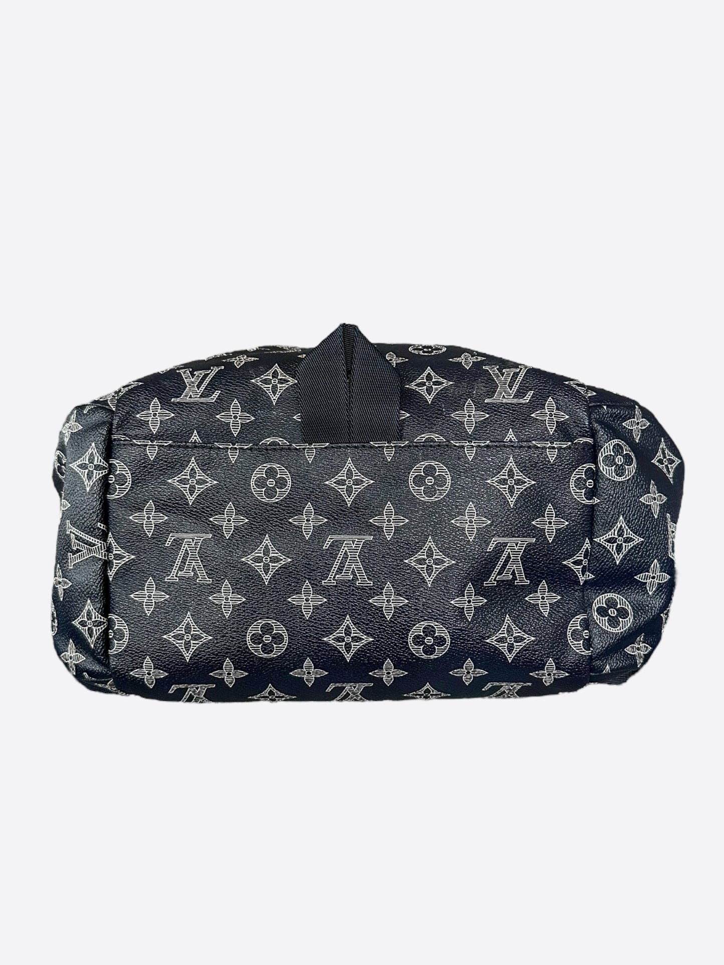 Louis Vuitton Navy & White Monogram Discovery Backpack