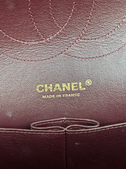 Chanel Black Caviar Quilted Jumbo Flap Bag