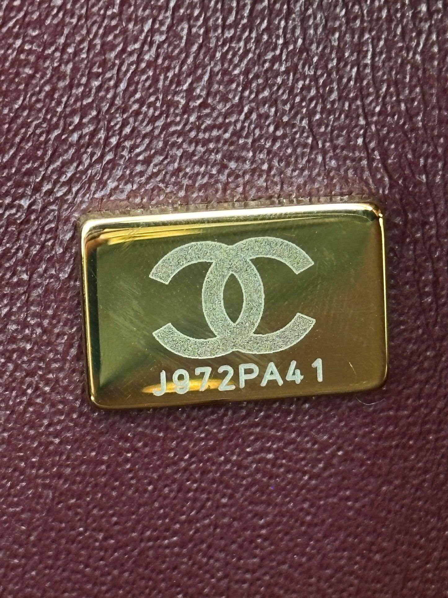 Chanel Black Caviar Quilted Jumbo Flap Bag