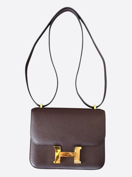 Hermes Rouge Epsom Constance 18