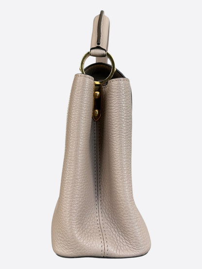 Louis Vuitton Beige Capucines PM