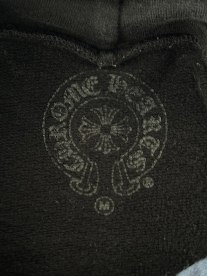 Chrome Hearts Black & White Horseshoe Logo Hoodie