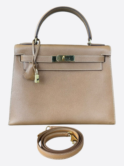 Hermes Brown Epsom Kelly 28