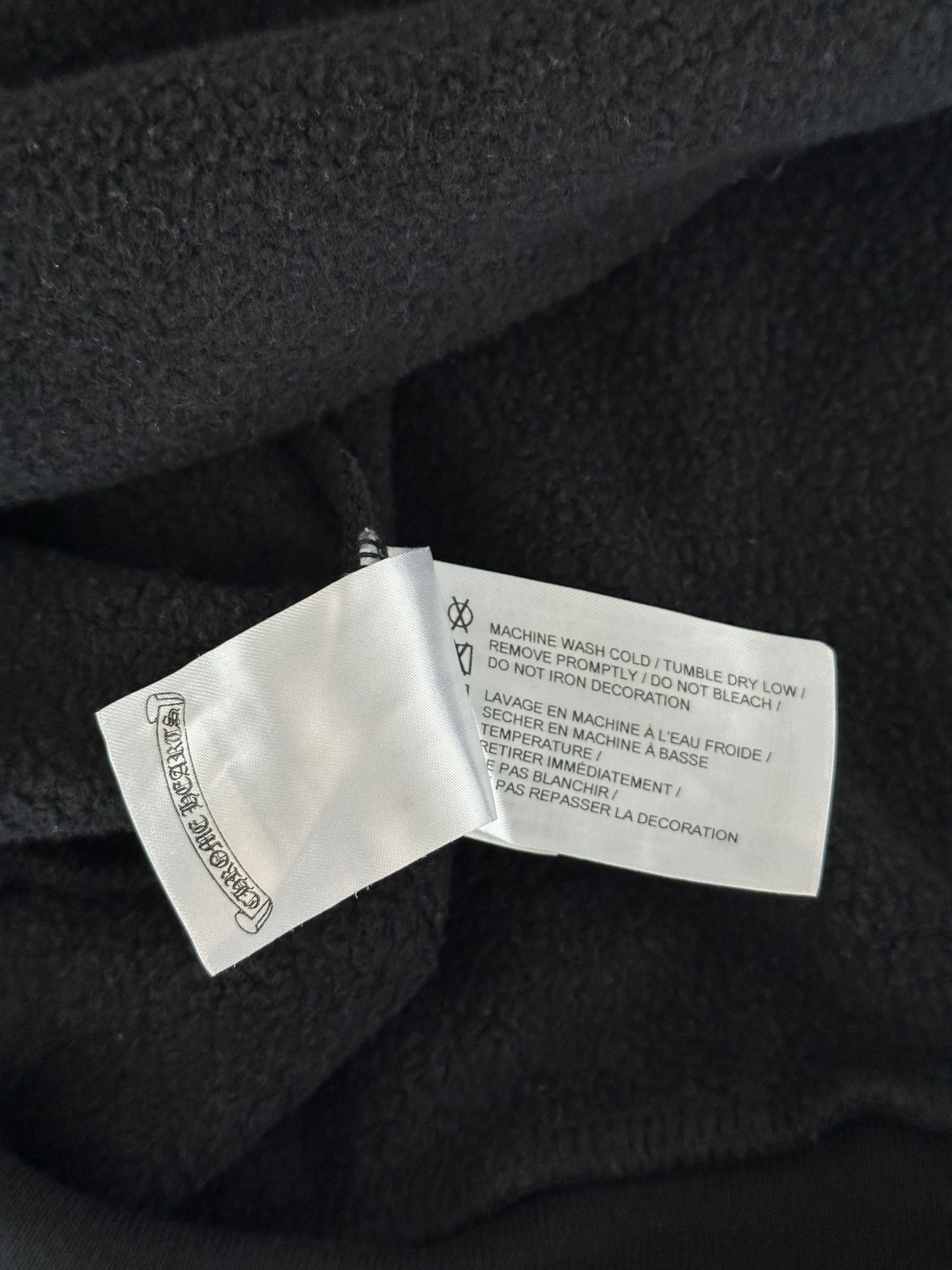 Chrome Hearts Black & White Las Vegas Horseshoe Logo Hoodie