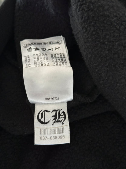 Chrome Hearts Black & White Las Vegas Horseshoe Logo Hoodie