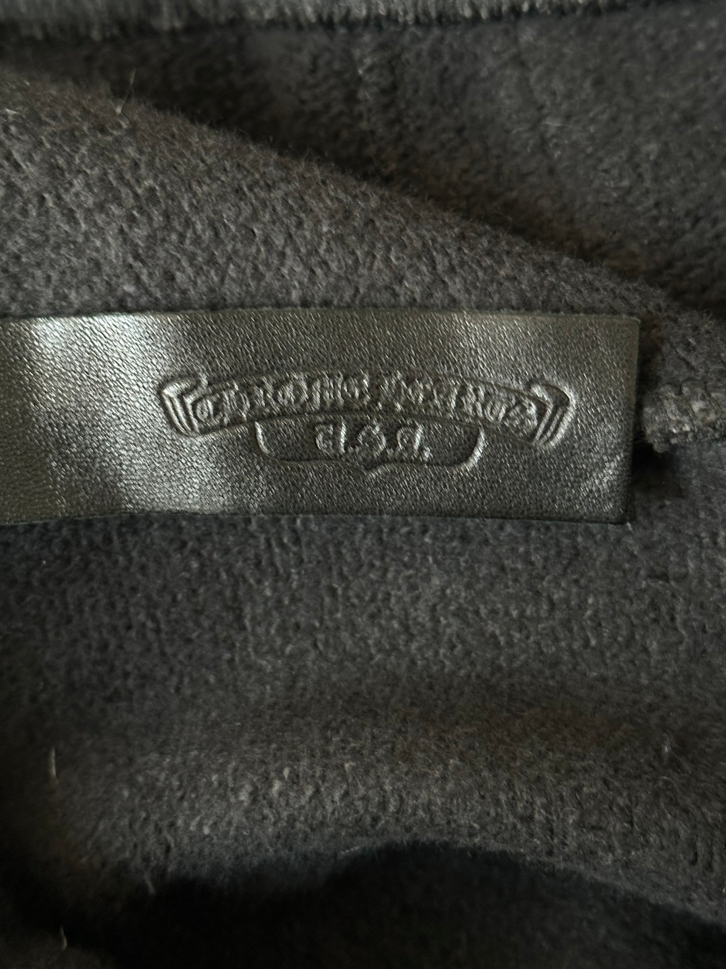 Chrome Hearts Black Triple Cross Patch Paper Jam Sweatpants