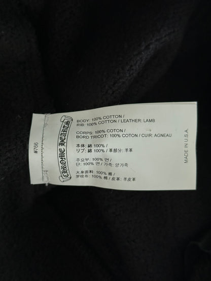 Chrome Hearts Black Triple Cross Patch Paper Jam Sweatpants