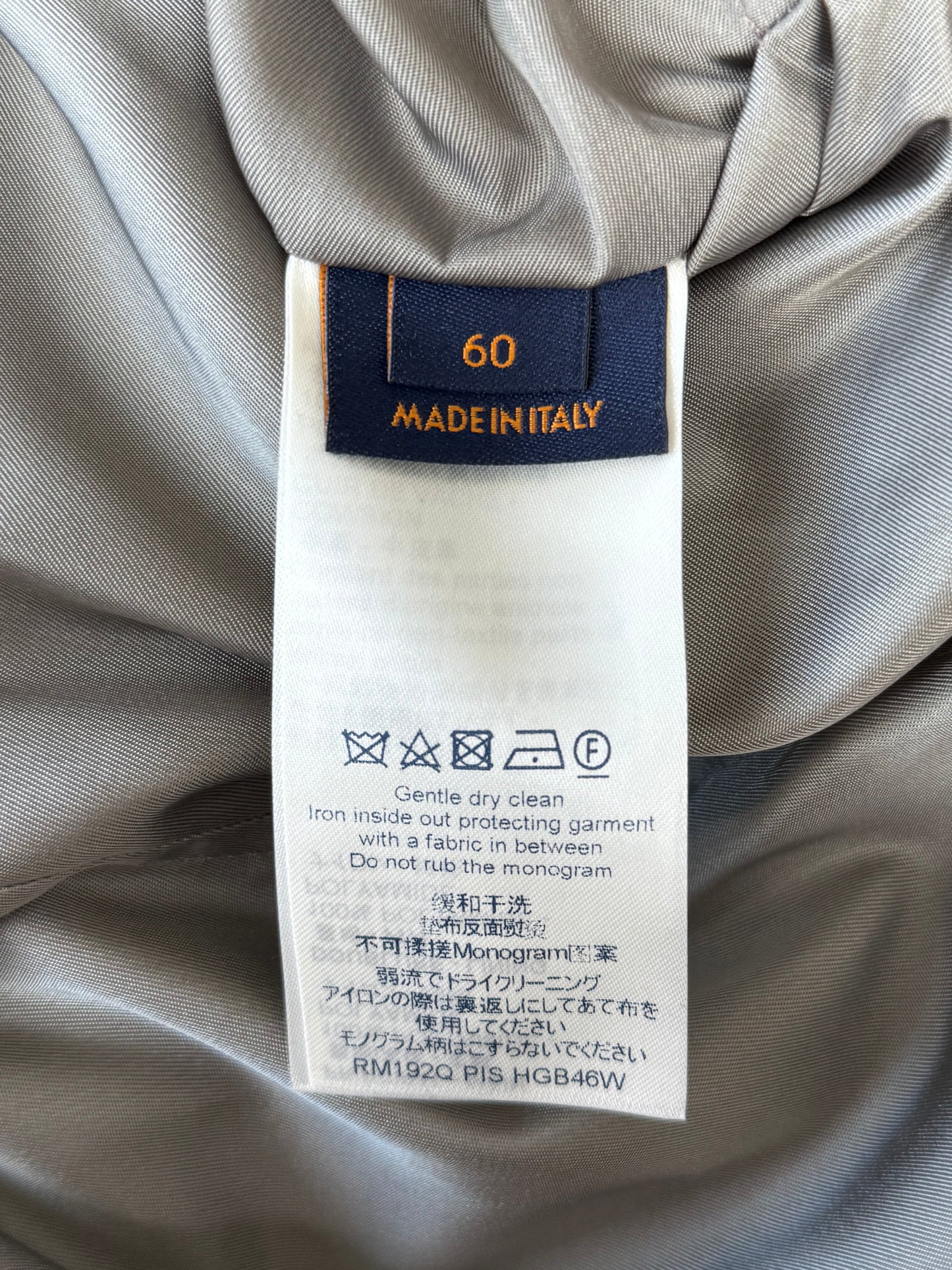 Louis Vuitton Black Monogram Reversible Windbreaker