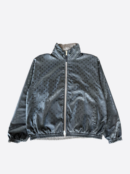 Louis Vuitton Black Monogram Reversible Windbreaker