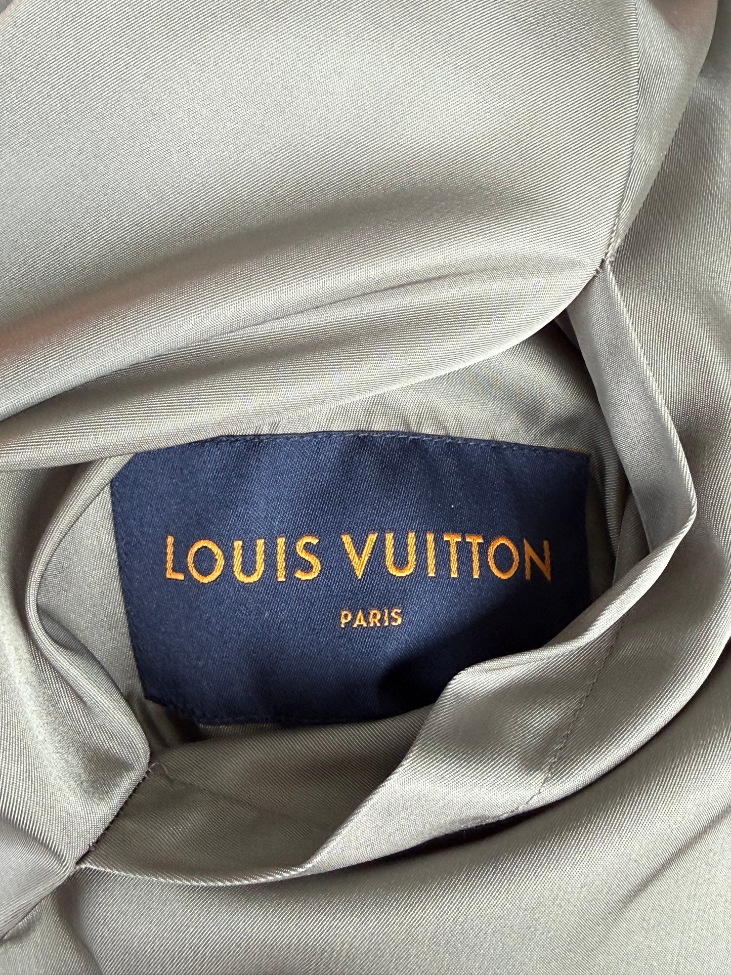 Louis Vuitton Black Monogram Reversible Windbreaker