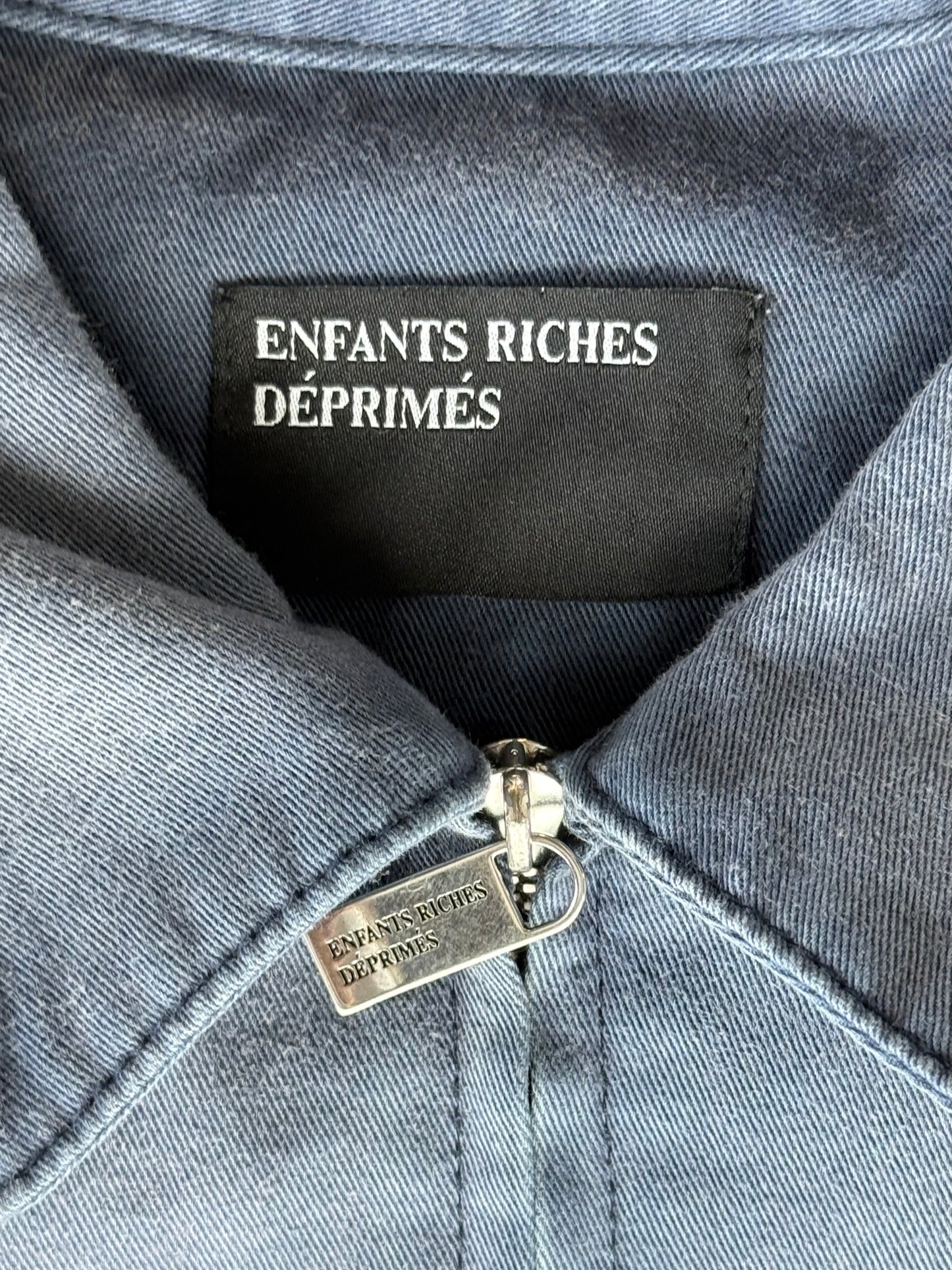 Enfants Riches Deprimes Faded Navy & White Young Wasp Jacket