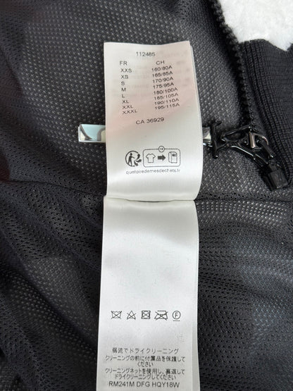 Louis Vuitton Black, Blue & White Logo Fleece Jacket