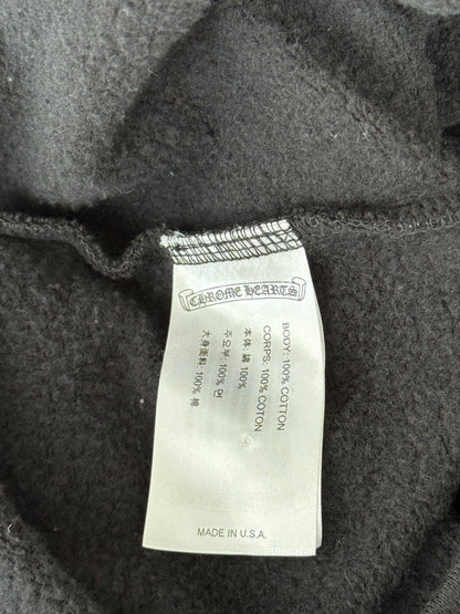 Chrome Hearts Black & Bronze Script Logo Hoodie