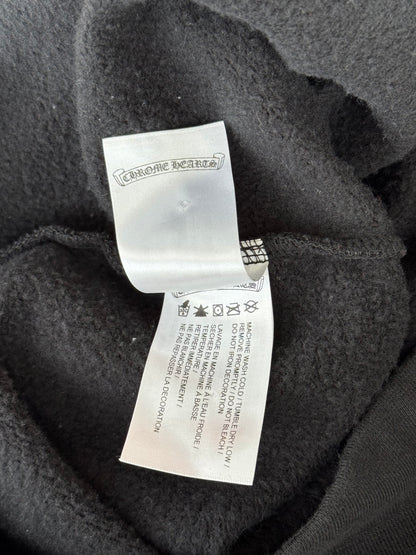 Chrome Hearts Black & Bronze Script Logo Hoodie
