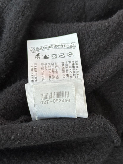 Chrome Hearts Black & Bronze Script Logo Hoodie