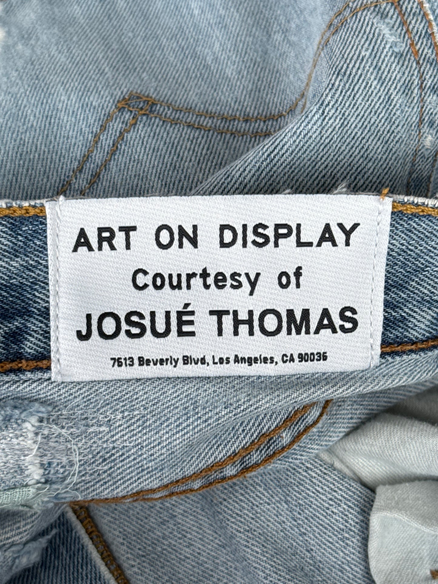 Gallery Dept Indigo Repaired G Patch La Flare Jeans