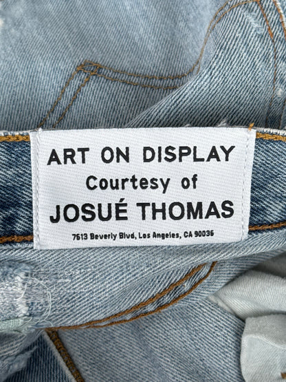 Gallery Dept Indigo Repaired G Patch La Flare Jeans