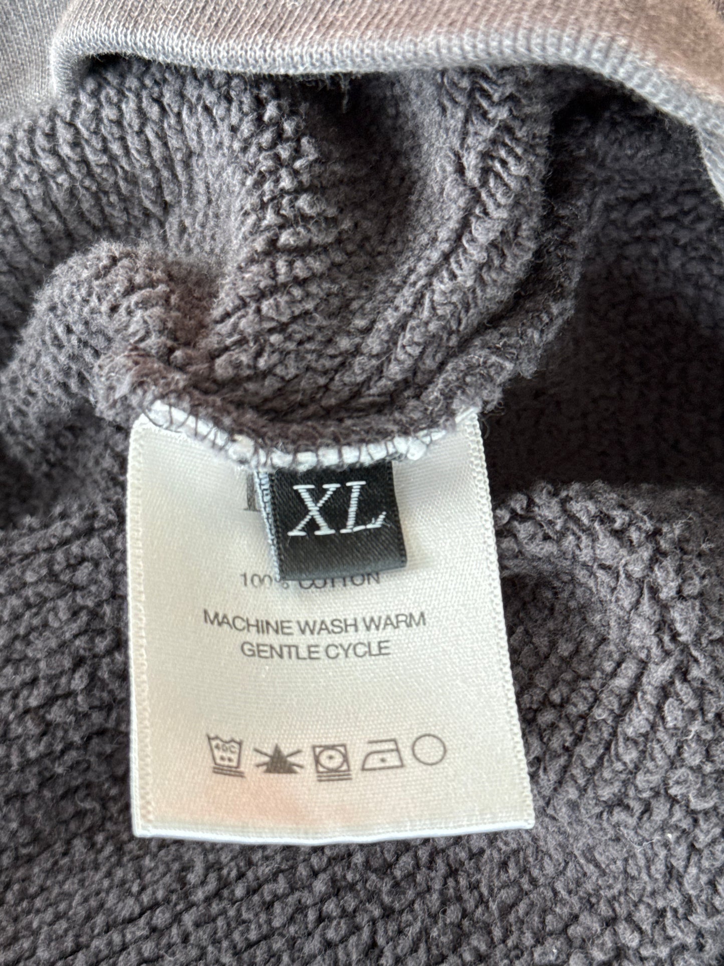 Enfants Riches Deprimes Faded Black & White Le Rosey Graphic Sweater